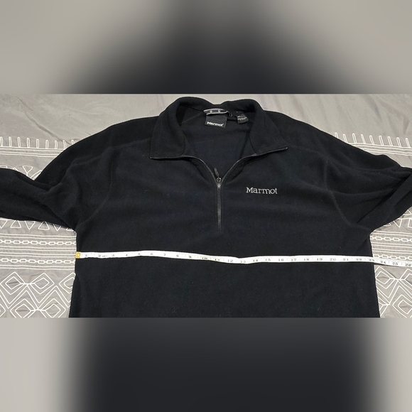 Marmot Men's Fleece Quarter Zip Pullover Sweater Size XL - Picture 6 of 7